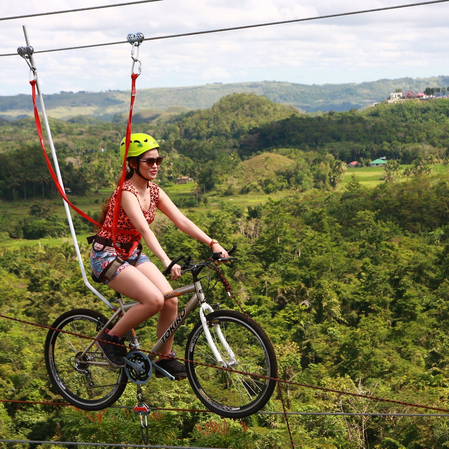 The Rush Bike Zipline